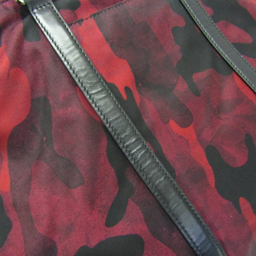 PRADA Red Leather Shoulder Bag - Picture 6 of 15